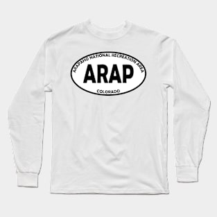 Arapaho National Recreation Area oval Long Sleeve T-Shirt